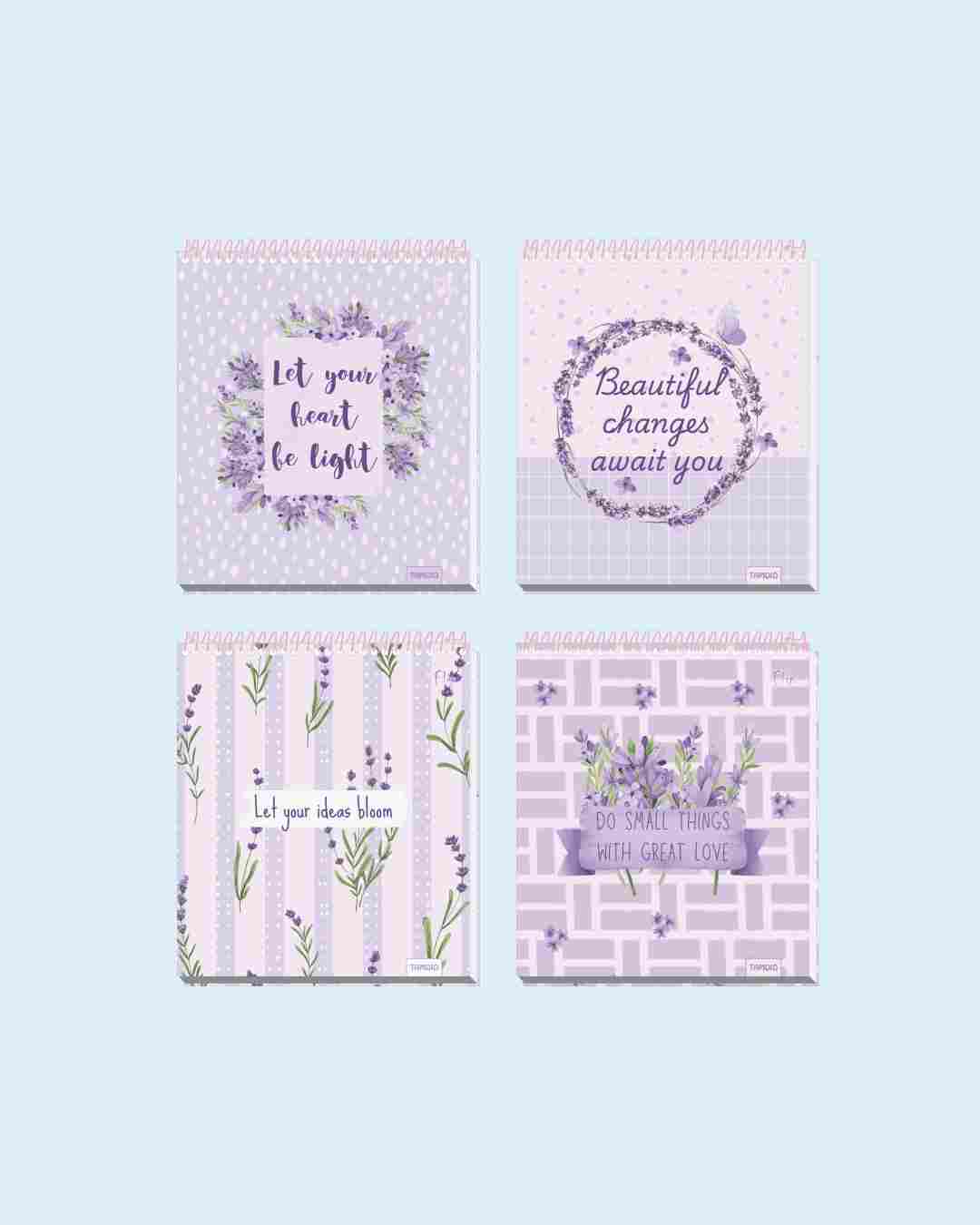 CADERNO 10X1 FLIP FEMININO